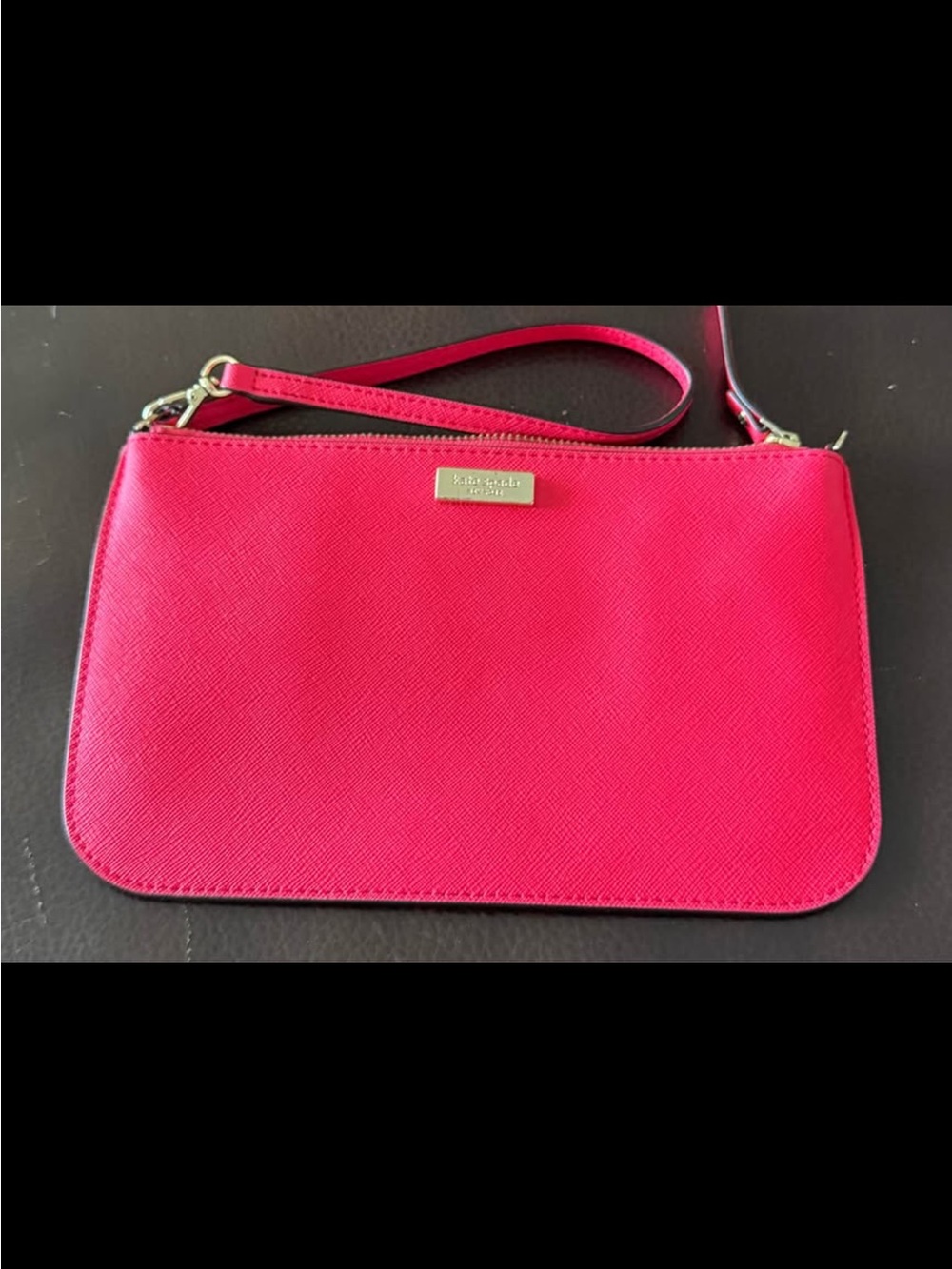 kate spade Bright Hot Pink Wristlet